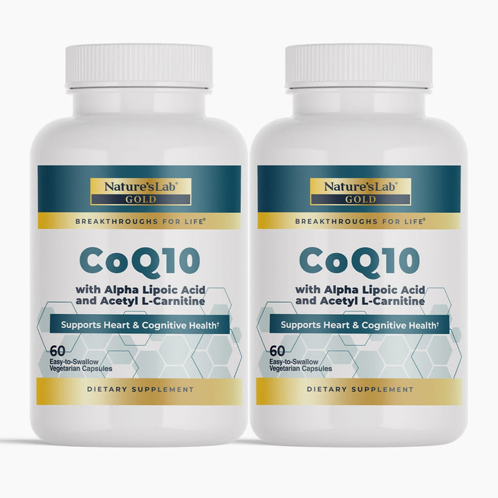 Nature's Lab Gold CoQ10 + Alpha Lipoic Acid + Acetyl L-Carnitine HCl