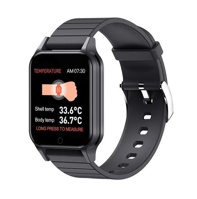 Smart Watch Body Temperature Heart Rate Tracker