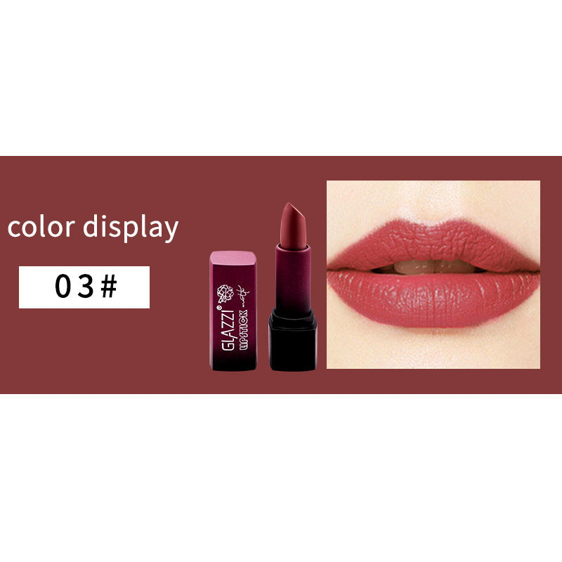 Small Square Matte Moisturizing Long Lasting Portable Lipstick