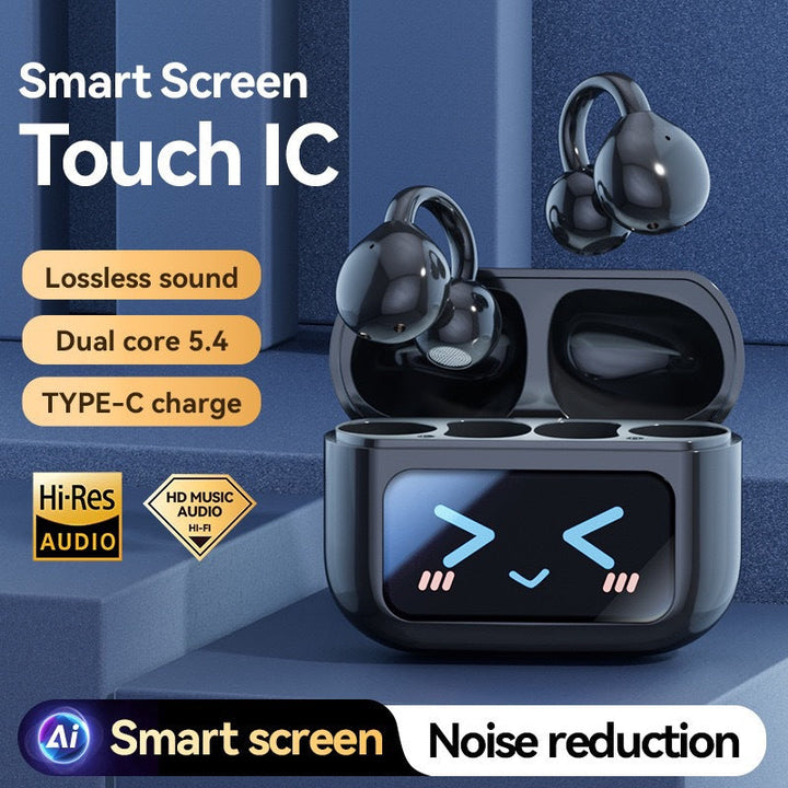 Open Ear Clip Wireless Sports Earbuds Bluetooth 5.4