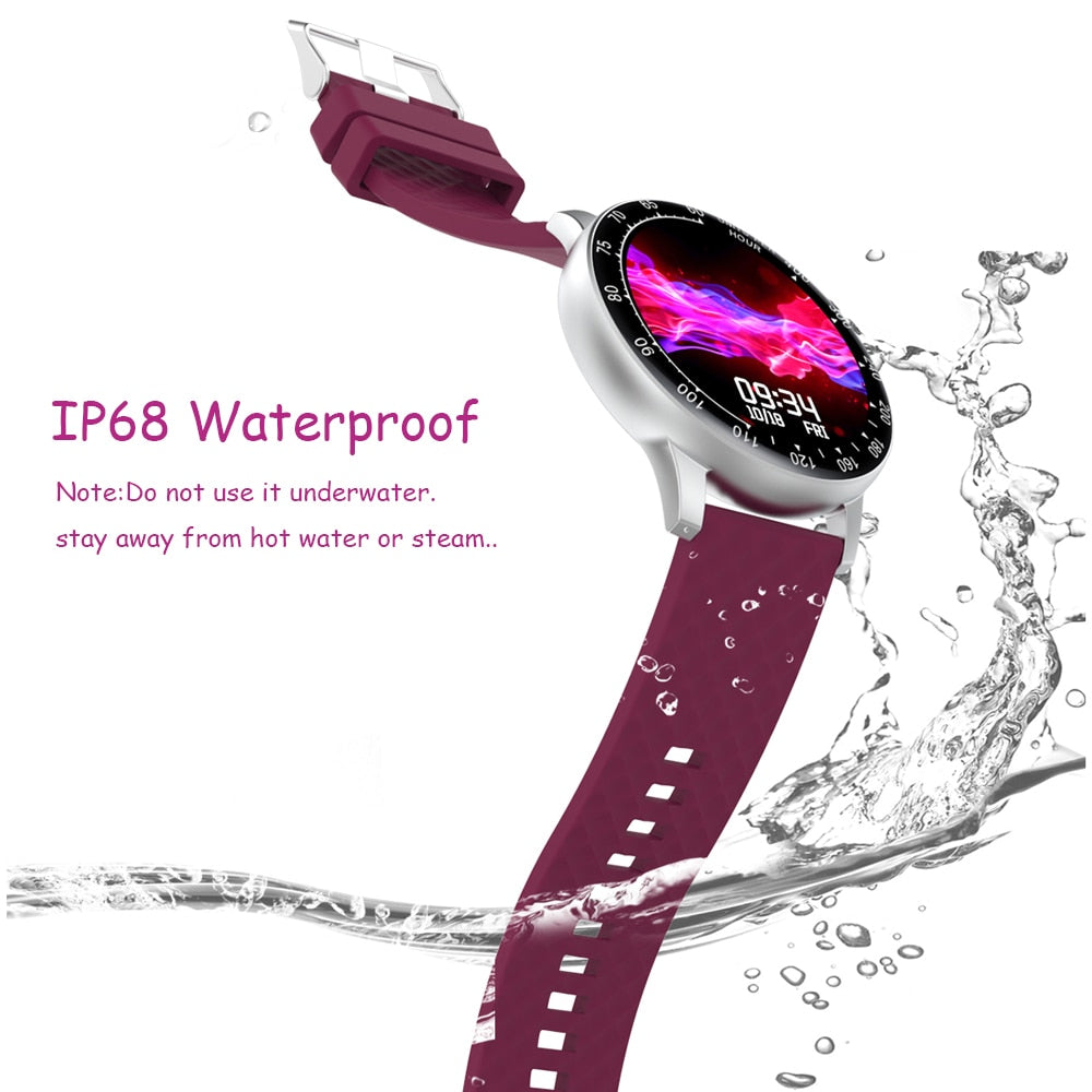Smart Watch Fitness Tracker Heart Rate Monitor Android iOS