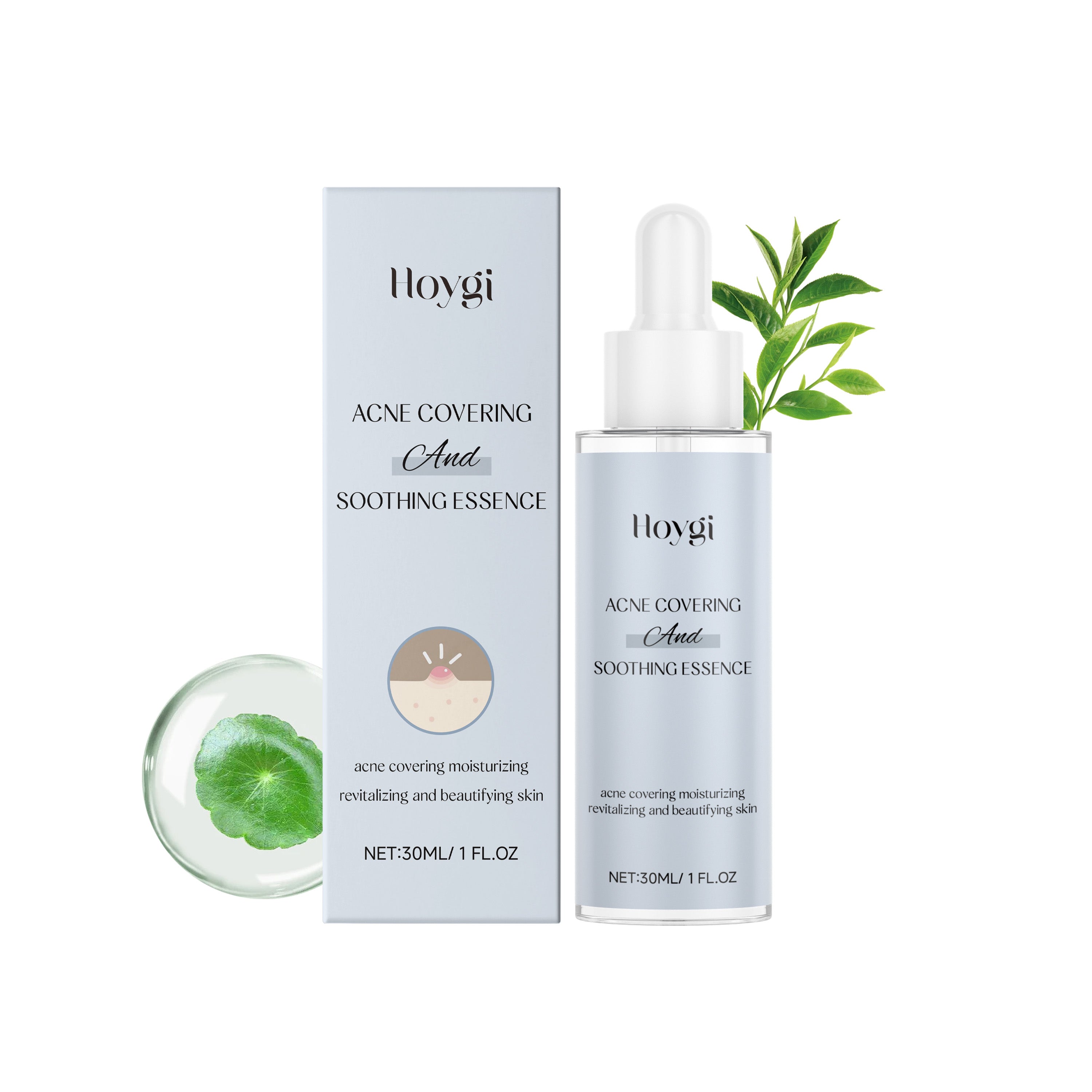 Acne Soothing Serum Hydrating Moisturizing Facial Skin Care Solution