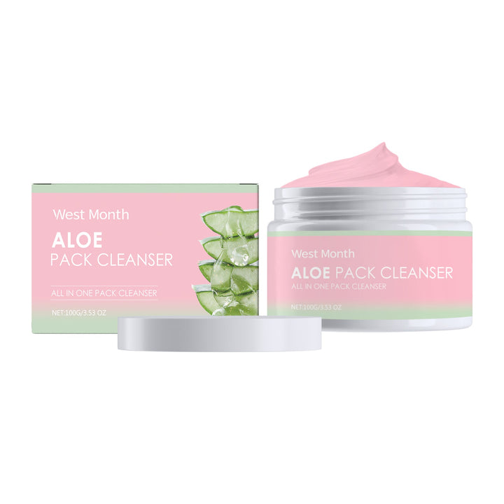Aloe Soothing Cleanser Gentle Exfoliating Hydrating Face Wash