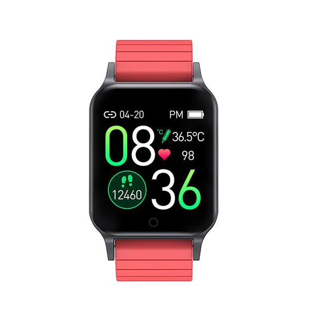 Smart Watch Body Temperature Heart Rate Tracker