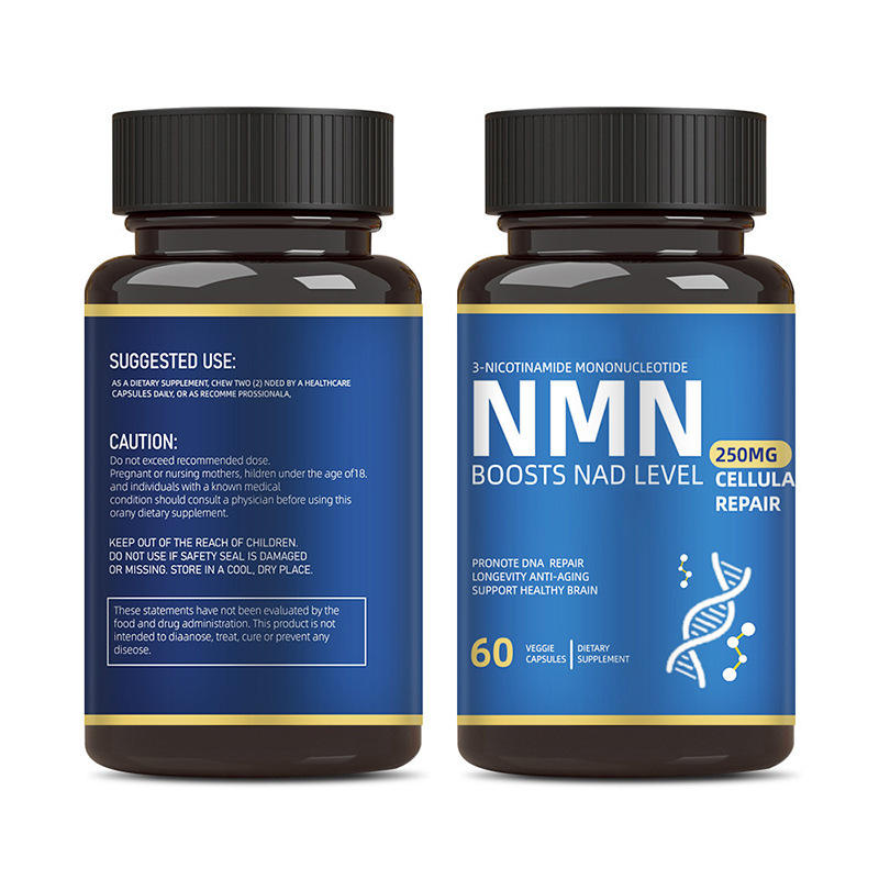 Liposomal Resveratrol NAD Dietary Supplement Capsules Formula