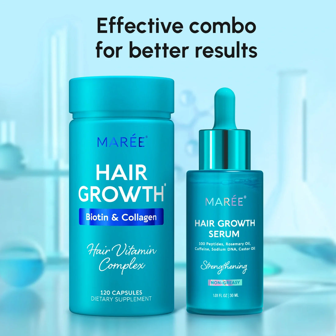 Collagen Hair Growth Complex Dietary Supplement Formula