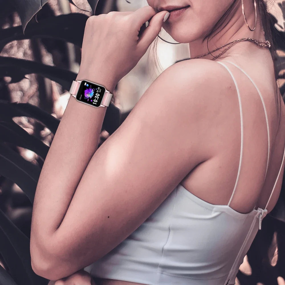 Smart Watch Body Temperature Heart Rate Tracker