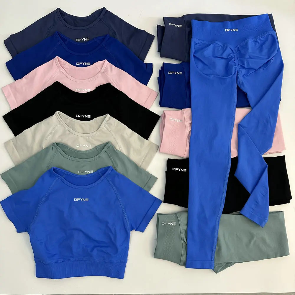 Women's 2 Piece Fitness Yoga Outfit Activewear Set