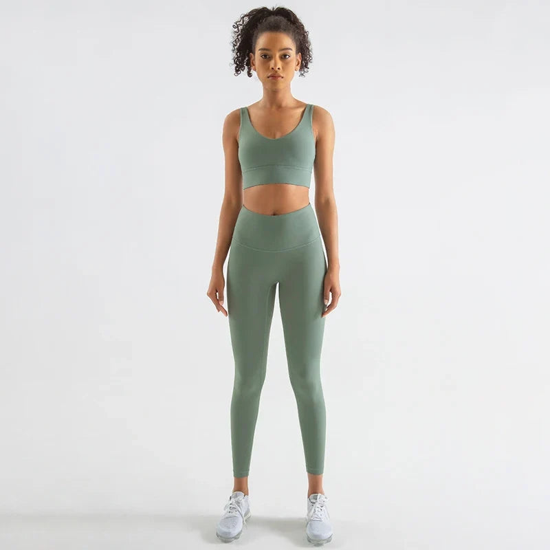 Women's Activewear Set Workout Fitness Sports Clothing Outfit