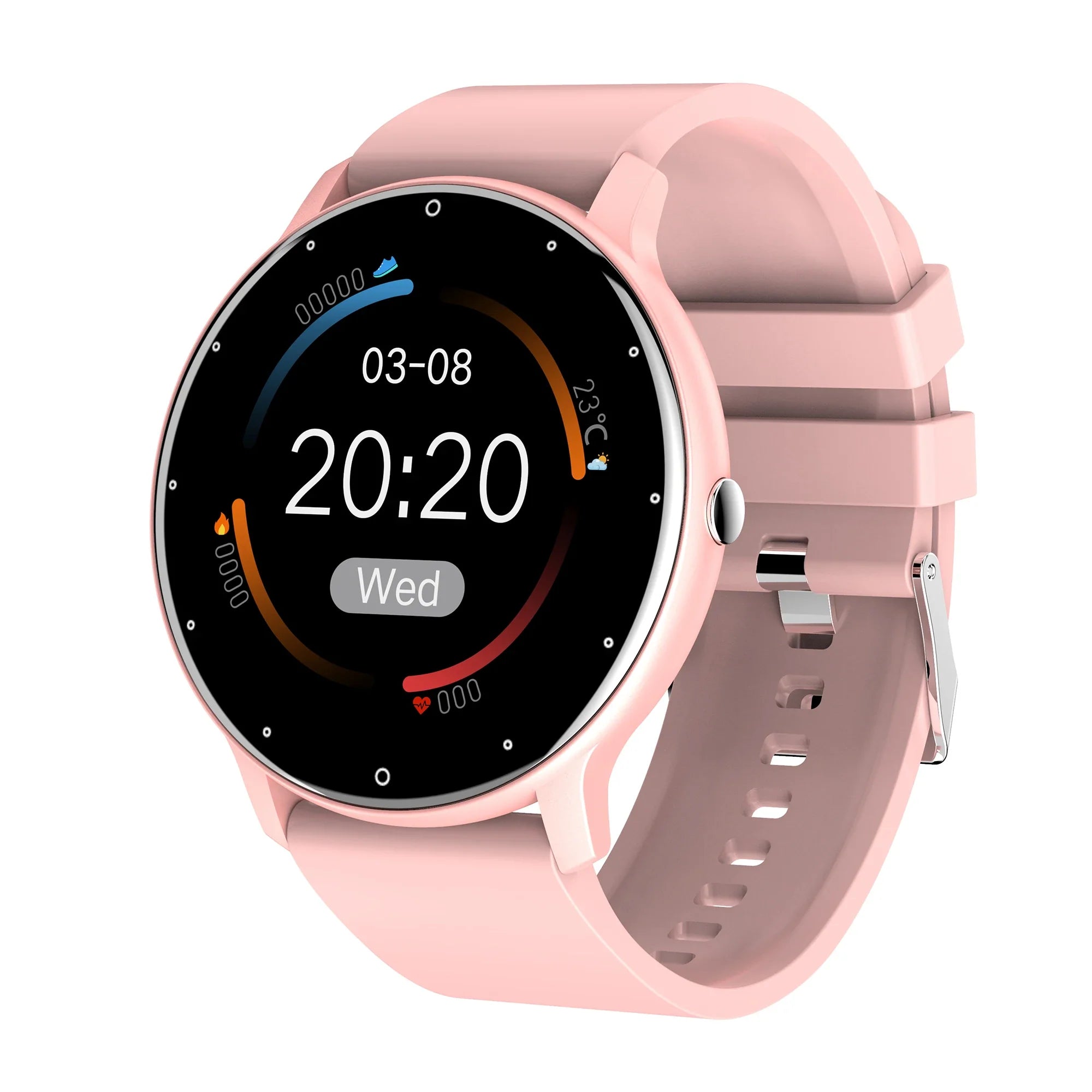 Fashion Smart Watch Full Touch Screen IP68 Fitness Tracker