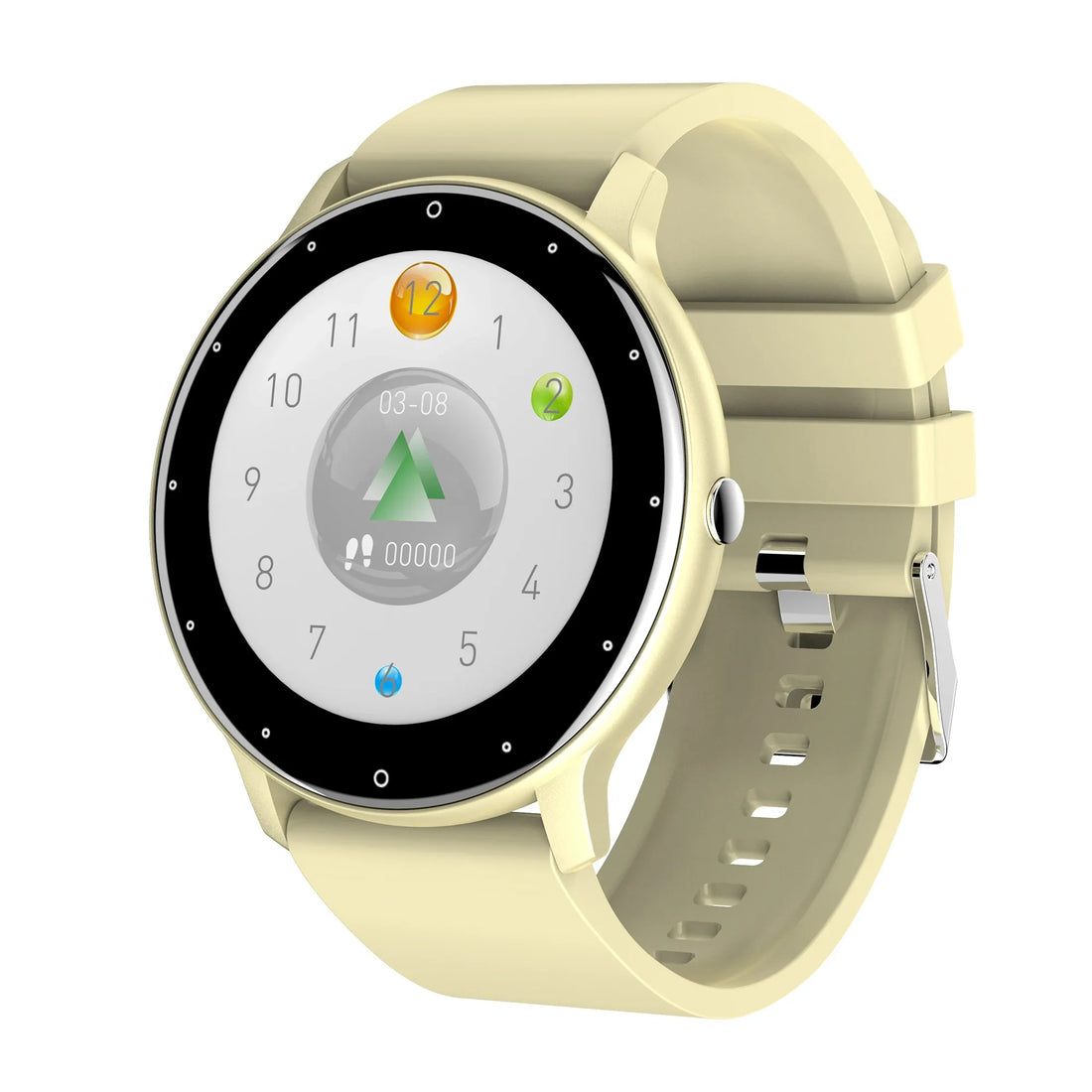 Fashion Smart Watch Full Touch Screen IP68 Fitness Tracker