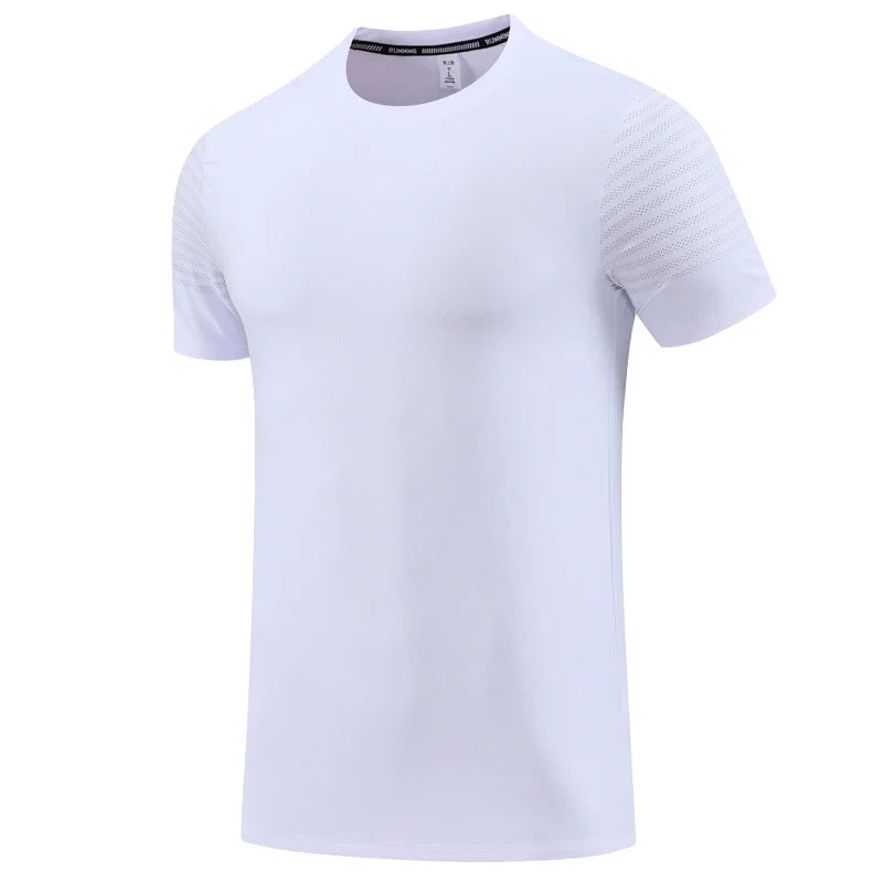 Men's Breathable Performance T Shirt Running Fitness Wear