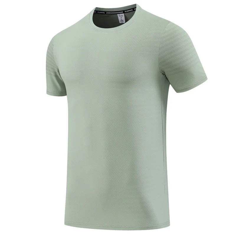 Men's Breathable Performance T Shirt Running Fitness Wear