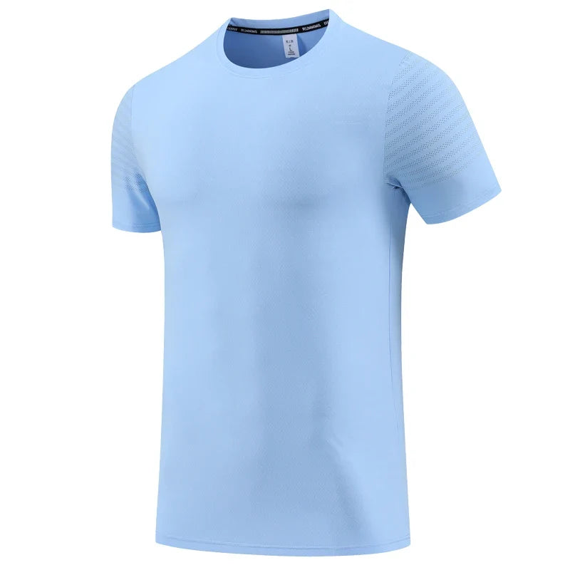 Men's Breathable Performance T Shirt Running Fitness Wear