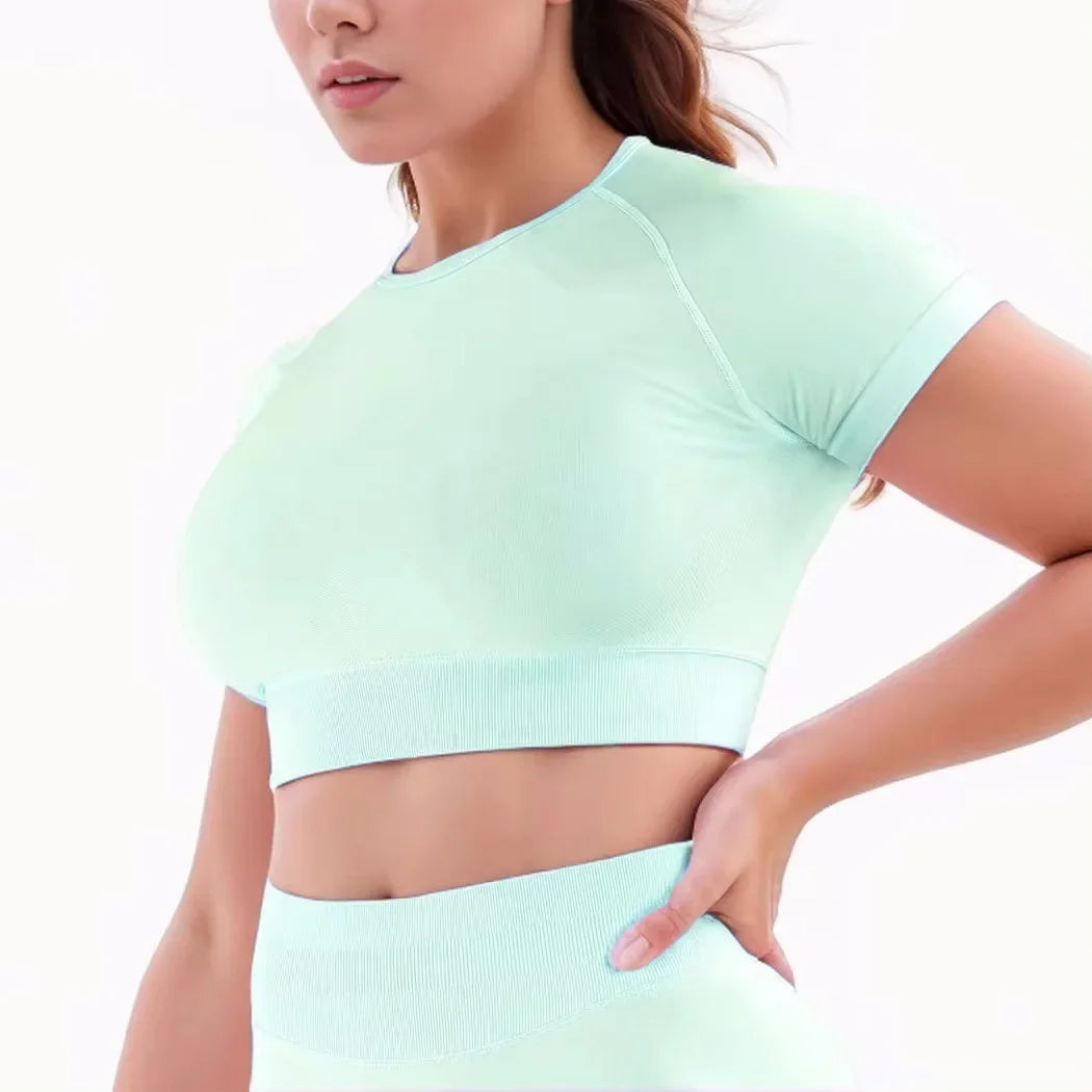 Women's 2 Piece Fitness Yoga Outfit Activewear Set