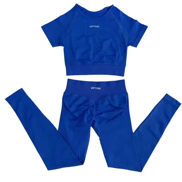 Women's 2 Piece Fitness Yoga Outfit Activewear Set