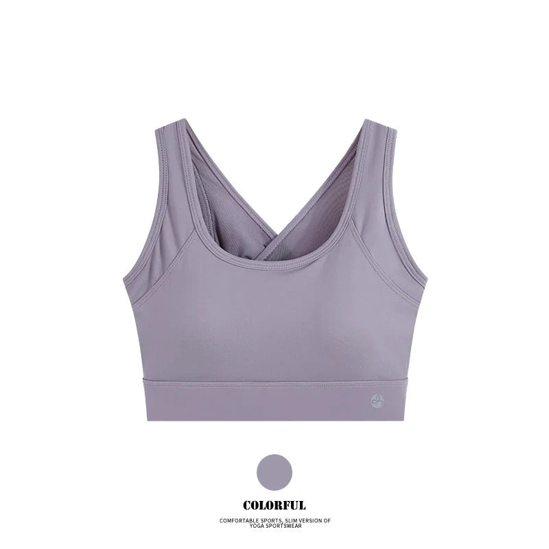 Women's High Support Padded Fitness Bra Gym Running