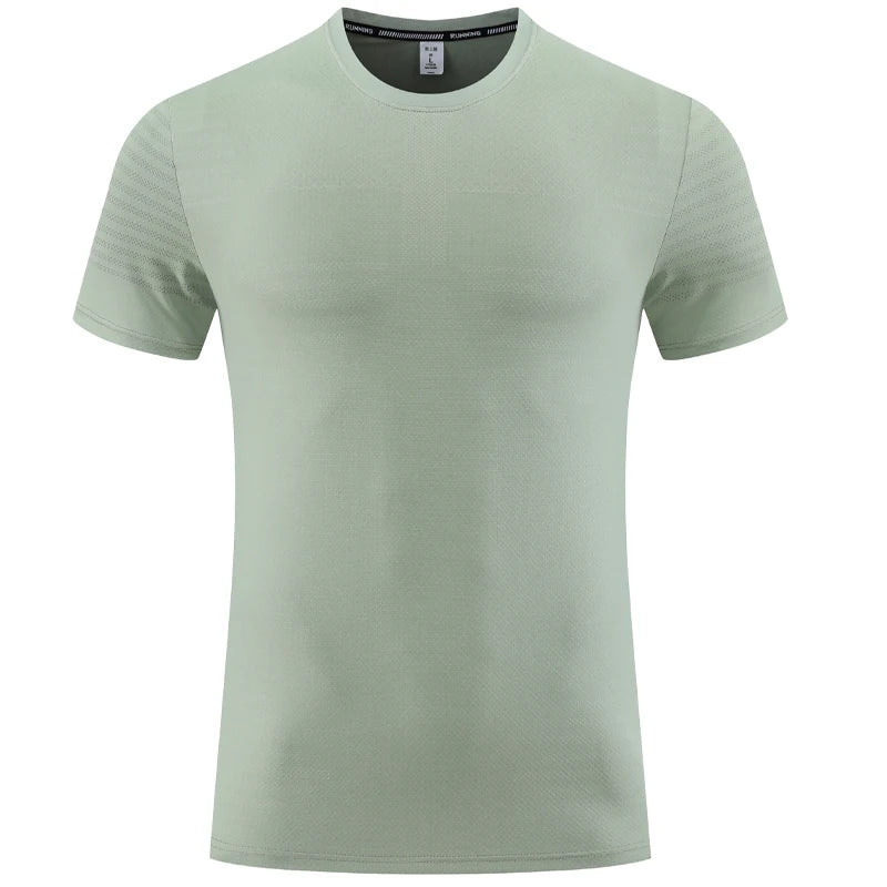 Men's Breathable Performance T Shirt Running Fitness Wear