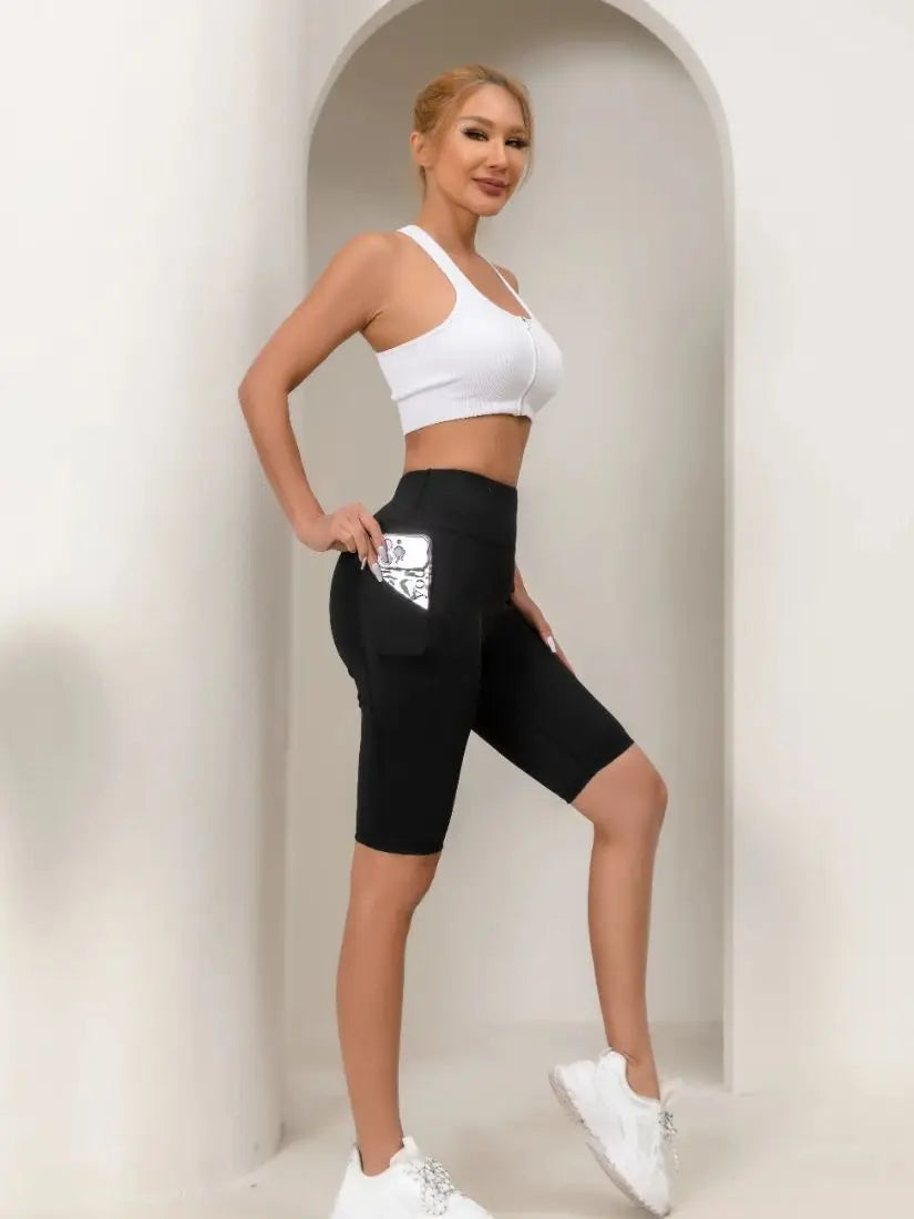Women's Activewear Shorts Pants Workout Fitness Clothing Set