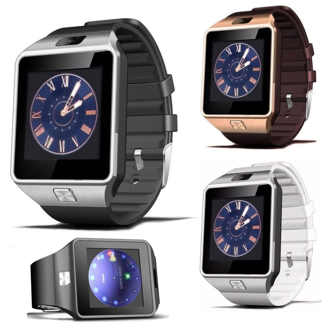 Bluetooth Smart Watch Camera Activity Tracker Phone Sync