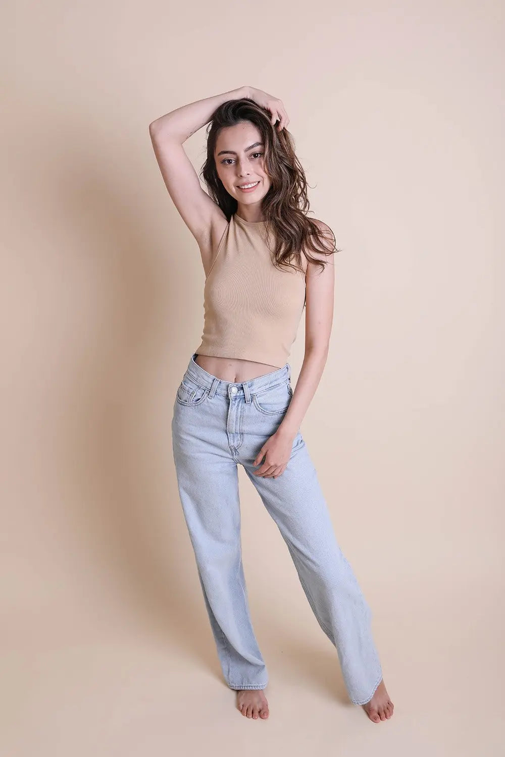 High Neck Racerback Brami