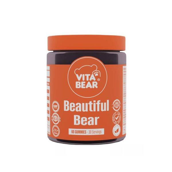 Vita Bear Collagen Hyaluronic Acid Beauty Gummies Chewable Supplement