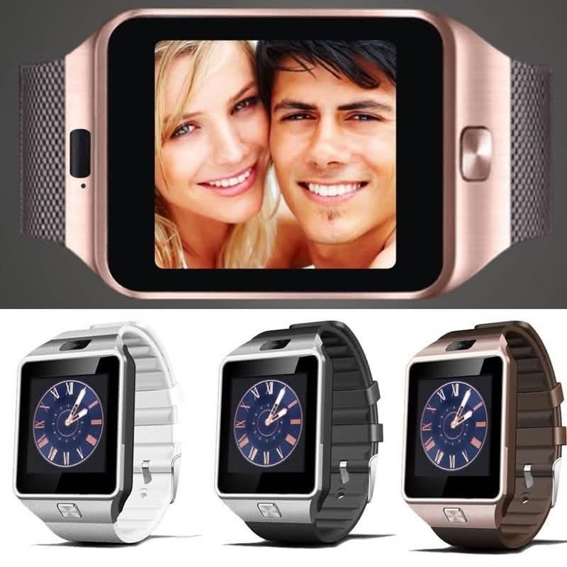 Bluetooth Smart Watch Camera Activity Tracker Phone Sync